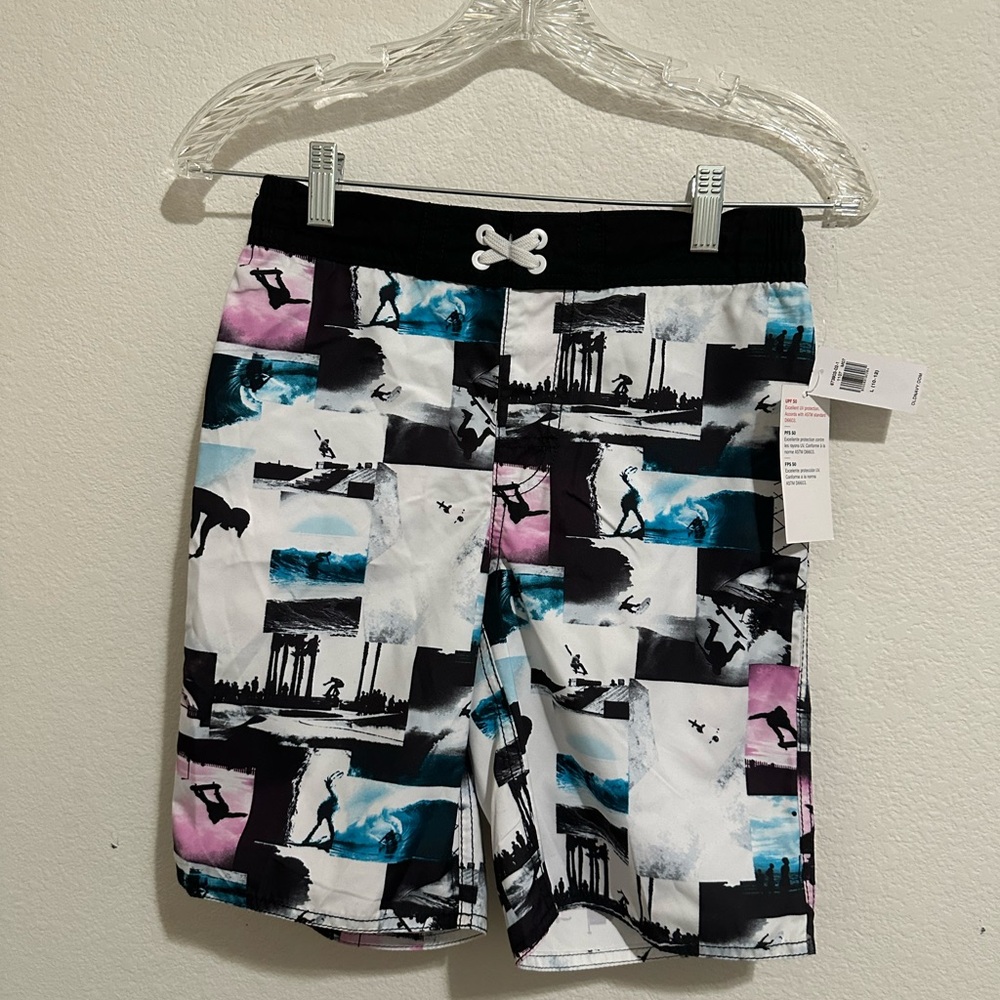 Kids Graphic Swim Shorts